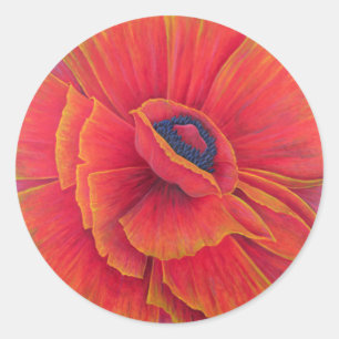 Big Poppy 2003 Runder Aufkleber
