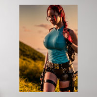 BIG POSTER - TOMB RUBBER - Bianca Beauchamp