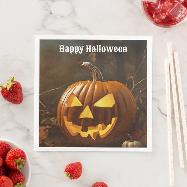 Big Pumpkin Halloween Collection Serviette (Beispiel)