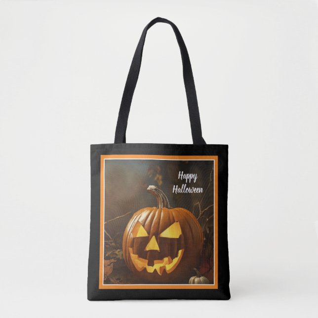 Big Pumpkin Halloween Collection Tasche (Vorderseite)