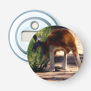 Big Red Australian Kangaroo Magnetic Bottle Opener Flaschenöffner