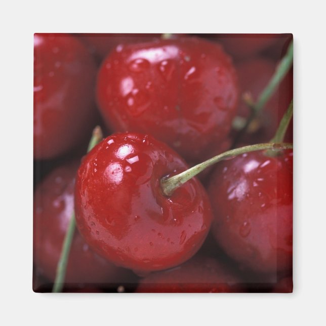 Big Red Cherries Magnet (Vorne)