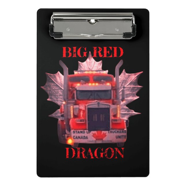 BIG RED DRAGON MINI KLEMMBRETT (Vorderseite)