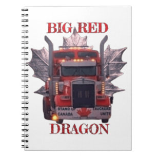 BIG RED DRAGON NOTIZBLOCK