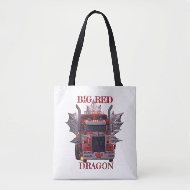 BIG RED DRAGON TASCHE (Vorderseite)