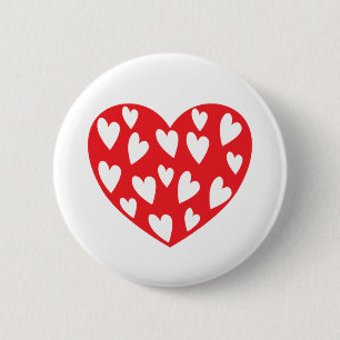 Big Red Heart Button