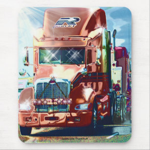 Big Red Heavy Lkw für Lkw & Lkw-Liebhaber Mousepad