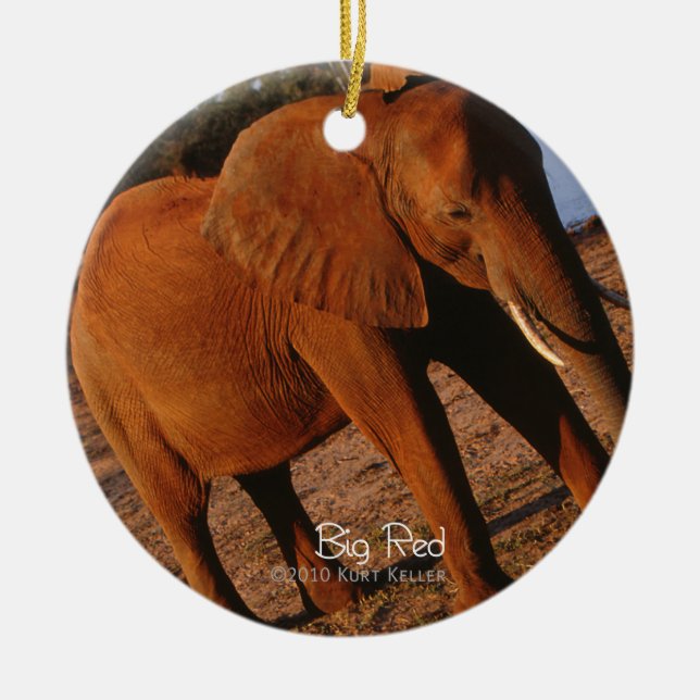 Big Red Keramikornament (Vorne)