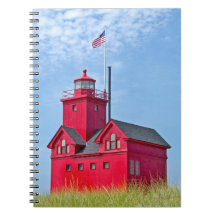 Big Red Michigan Lighthouse