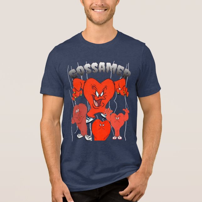 Big Red Monster Tri-Blend Shirt (Vorderseite)