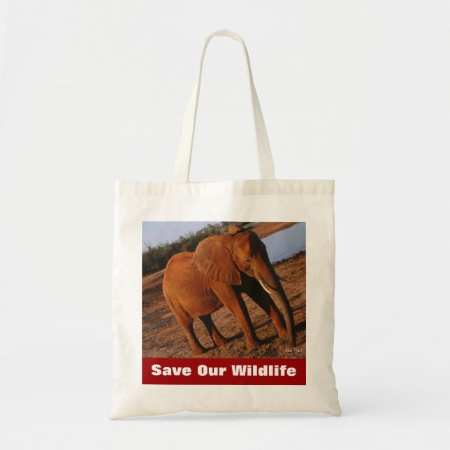 Big Red Sauver notre Sac fourre-tout de la faune (Devant)