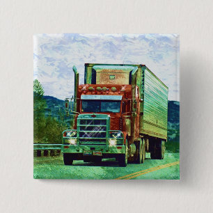 BIG RIG LKW & LKW für LKW-Liebhaber Button