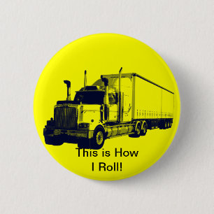 BIG RIG LKW & LKW für LKW-Liebhaber Button