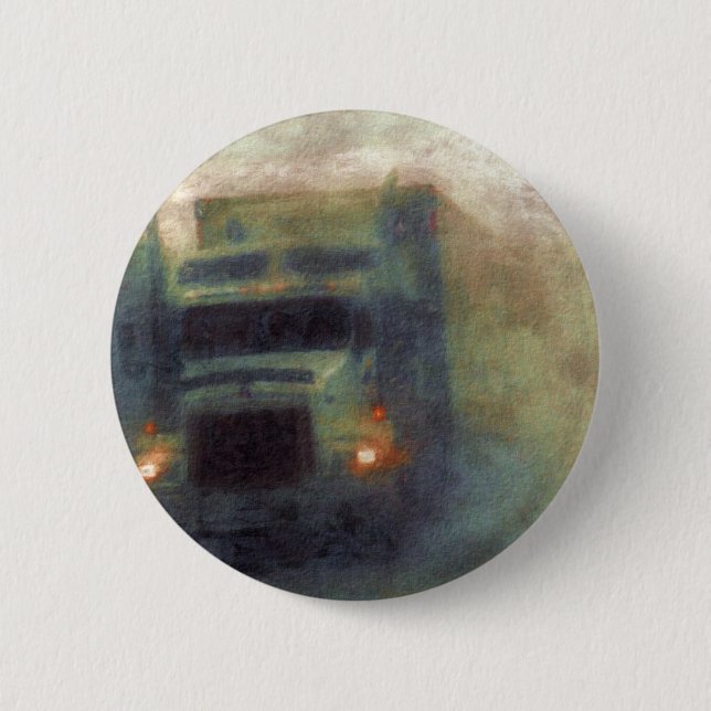 BIG RIG LKW & LKW für LKW-Liebhaber Button (Vorderseite)