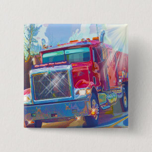 BIG RIG LKW & LKW für LKW-Liebhaber Button