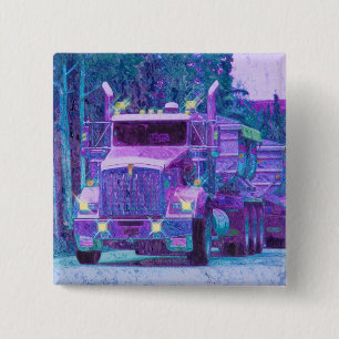 BIG RIG LKW & LKW für LKW-Liebhaber Button