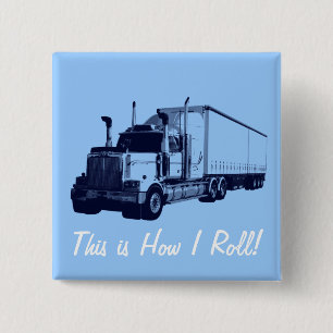 BIG RIG LKW & LKW für LKW-Liebhaber Button