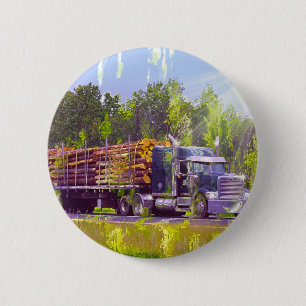 BIG RIG LKW & LKW für LKW-Liebhaber Button