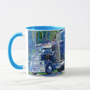 Big Rig, Schwertransporter, LKW Tasse