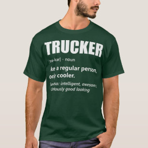 Big Rig Trailer Truck Driver Humor Funny Trucker M T-Shirt