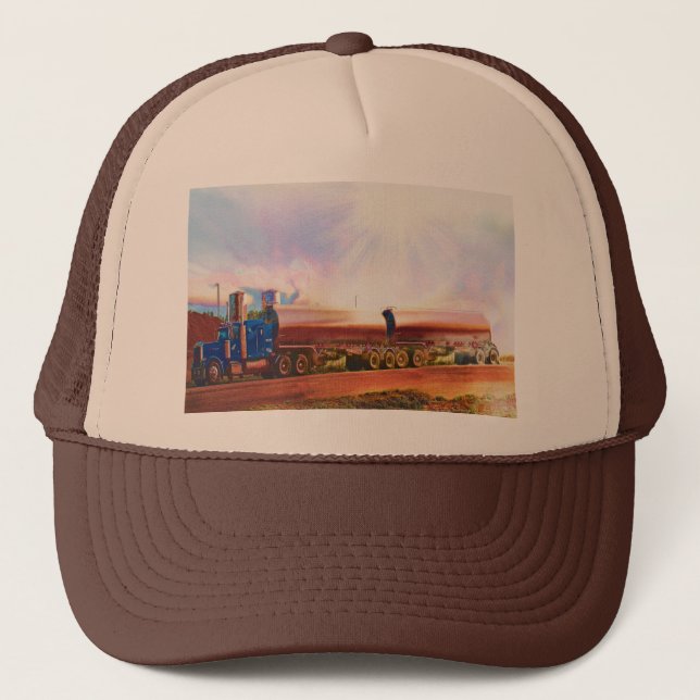 BIG RIGS TRUCK DRIVERS GEAR TRUCKER HATTE TRUCKERKAPPE (Vorderseite)