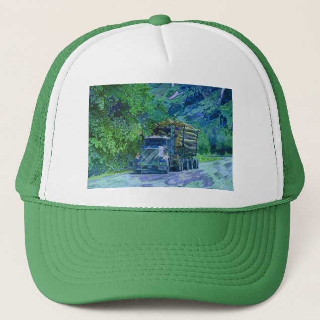 BIG RIGS TRUCK DRIVERS GEAR TRUCKER HATTE TRUCKERKAPPE (Vorderseite)