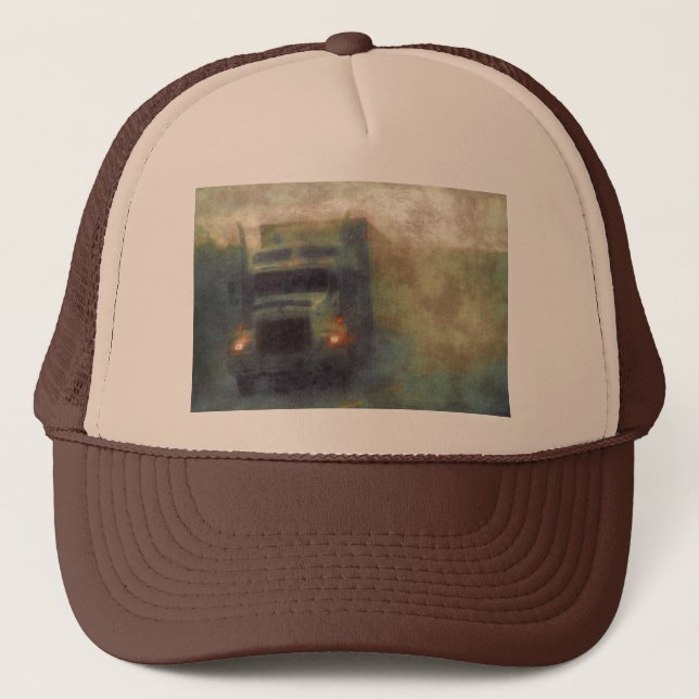BIG RIGS TRUCK DRIVERS GEAR TRUCKER HATTE TRUCKERKAPPE (Vorderseite)