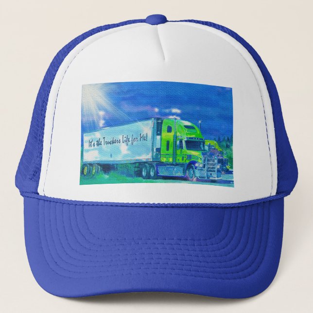 BIG RIGS TRUCK DRIVERS GEAR TRUCKER HATTE TRUCKERKAPPE (Vorderseite)
