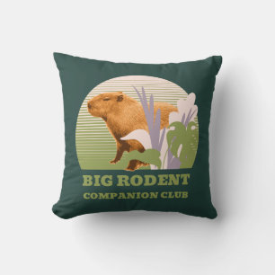 Big Rodent Companion Club Capybara Kissen