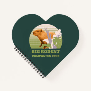 Big Rodent Companion Club Capybara Notizbuch