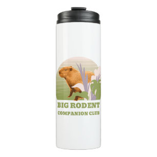 Big Rodent Companion Club Capybara Thermosbecher