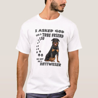 Big Rottweiler Sprichwort Mama, Rottie Vater Kostü T-Shirt