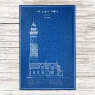 Big Sable Point Leuchtturm - Michigan – AD