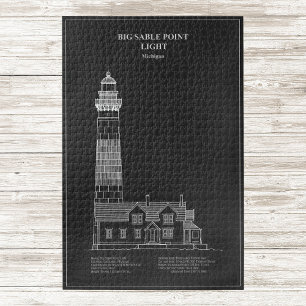Big Sable Point Leuchtturm - Michigan – PD