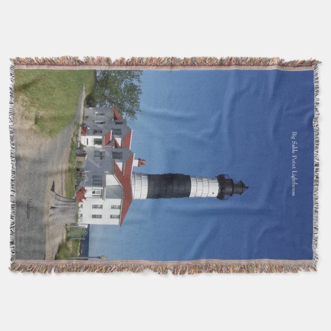 Big Sable Point Leuchtturm werfen Decke (Vorderseite)