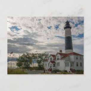 Big Sable Point Light, Michigan Postkarte