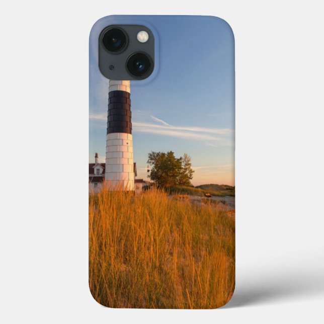 Big Sable Point Lighthouse am Lake Michigan 3 Case-Mate iPhone Hülle (Rückseite)