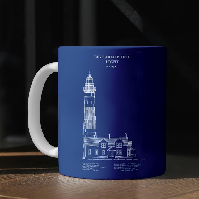Big Sable Point Lighthouse - Michigan – AD Kaffeetasse (Von Creator hochgeladen)