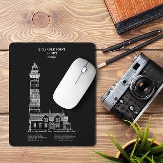 Big Sable Point Lighthouse - Michigan – PD Mousepad