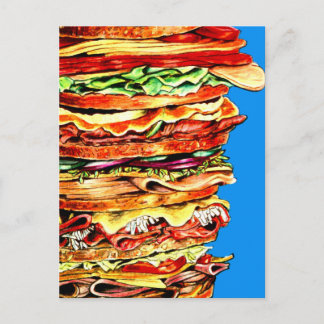 Big Sandwich Postkarte
