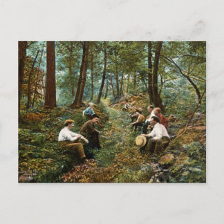 Big Savage Mountain Vintag Postkarte