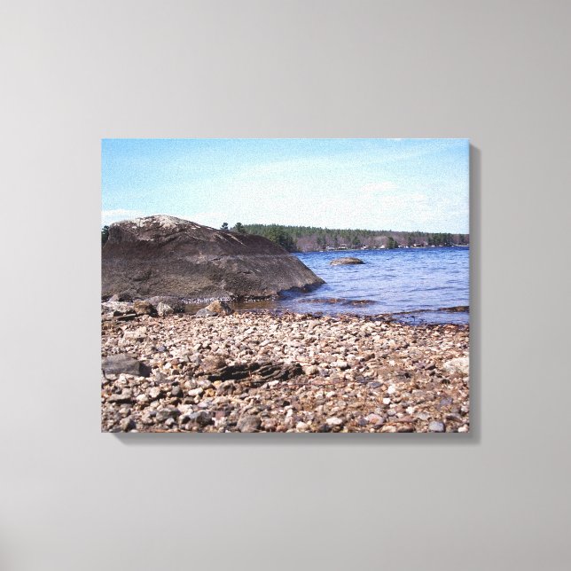 Big Sebago Lake 3, Maine Leinwanddruck (Vorderseite)