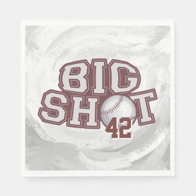 Big Shot Baseball Serviette (Vorderseite)