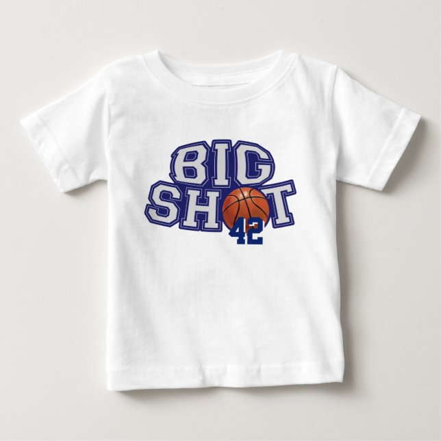 Big Shot Basketball Baby T-shirt (Vorderseite)