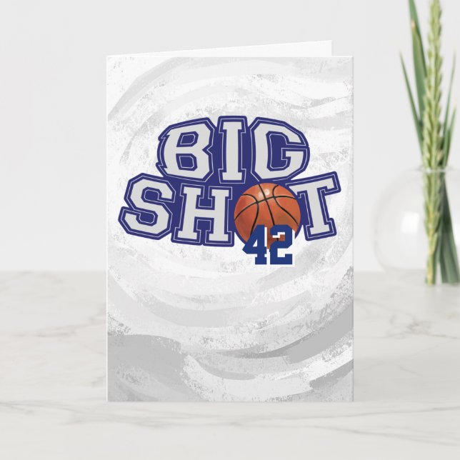 Big Shot Basketball Karte (Vorderseite)