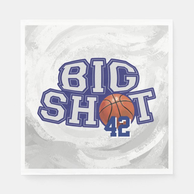 Big Shot Basketball Serviette (Vorderseite)