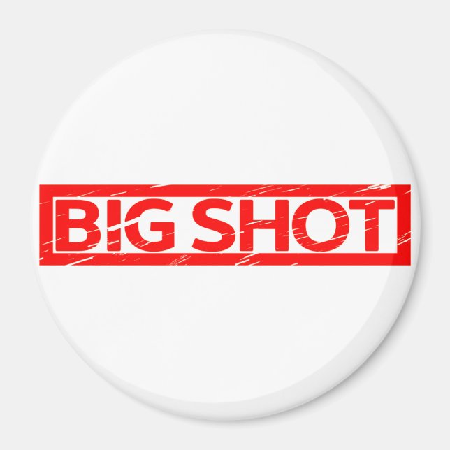 Big Shot Briefmarke Magnet (Vorne)
