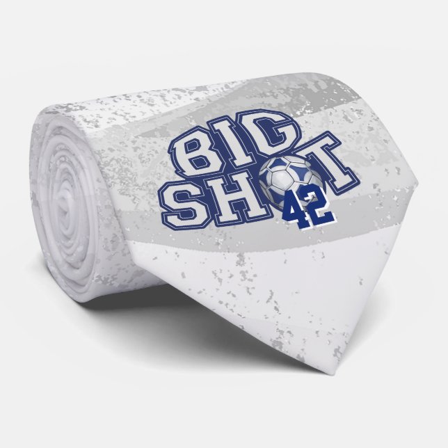 Big Shot Soccerball Krawatte (Gerollt)