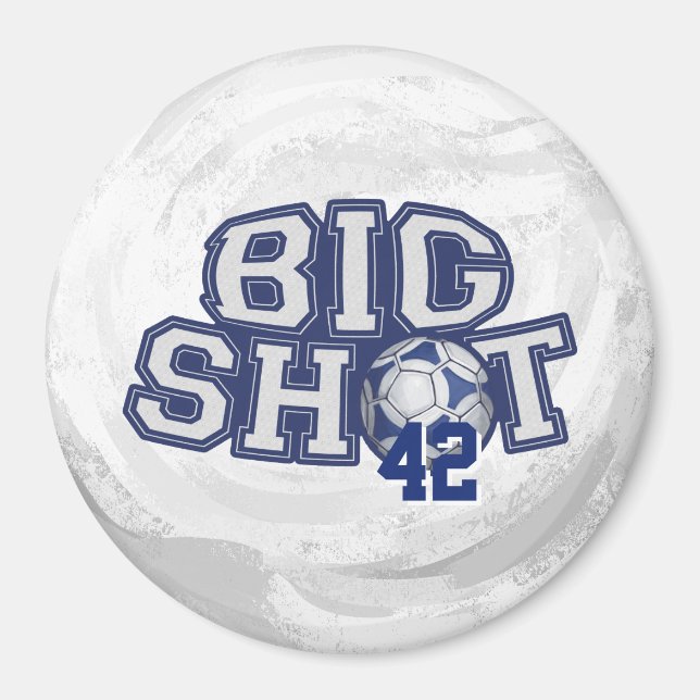 Big Shot Soccerball Magnet (Vorne)