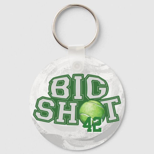 Big Shot Tennis Ball Schlüsselanhänger (Vorderseite)